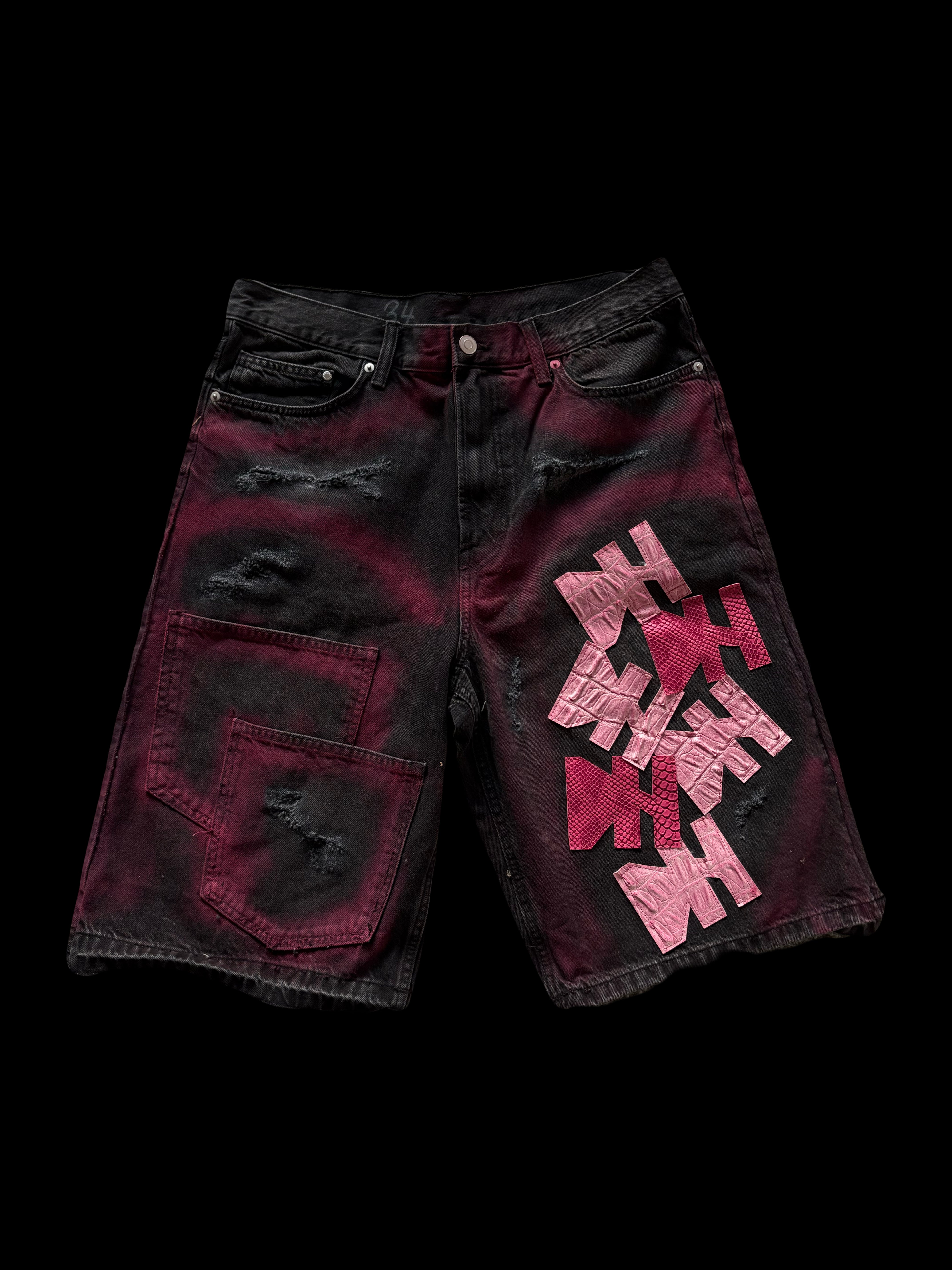 1/1 PINK ON PINK DENIM SHORTS – Daye Hyun