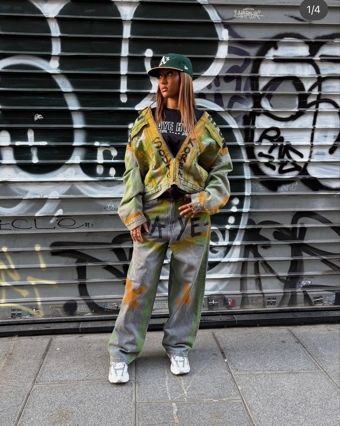 Graffiti Denim Set
