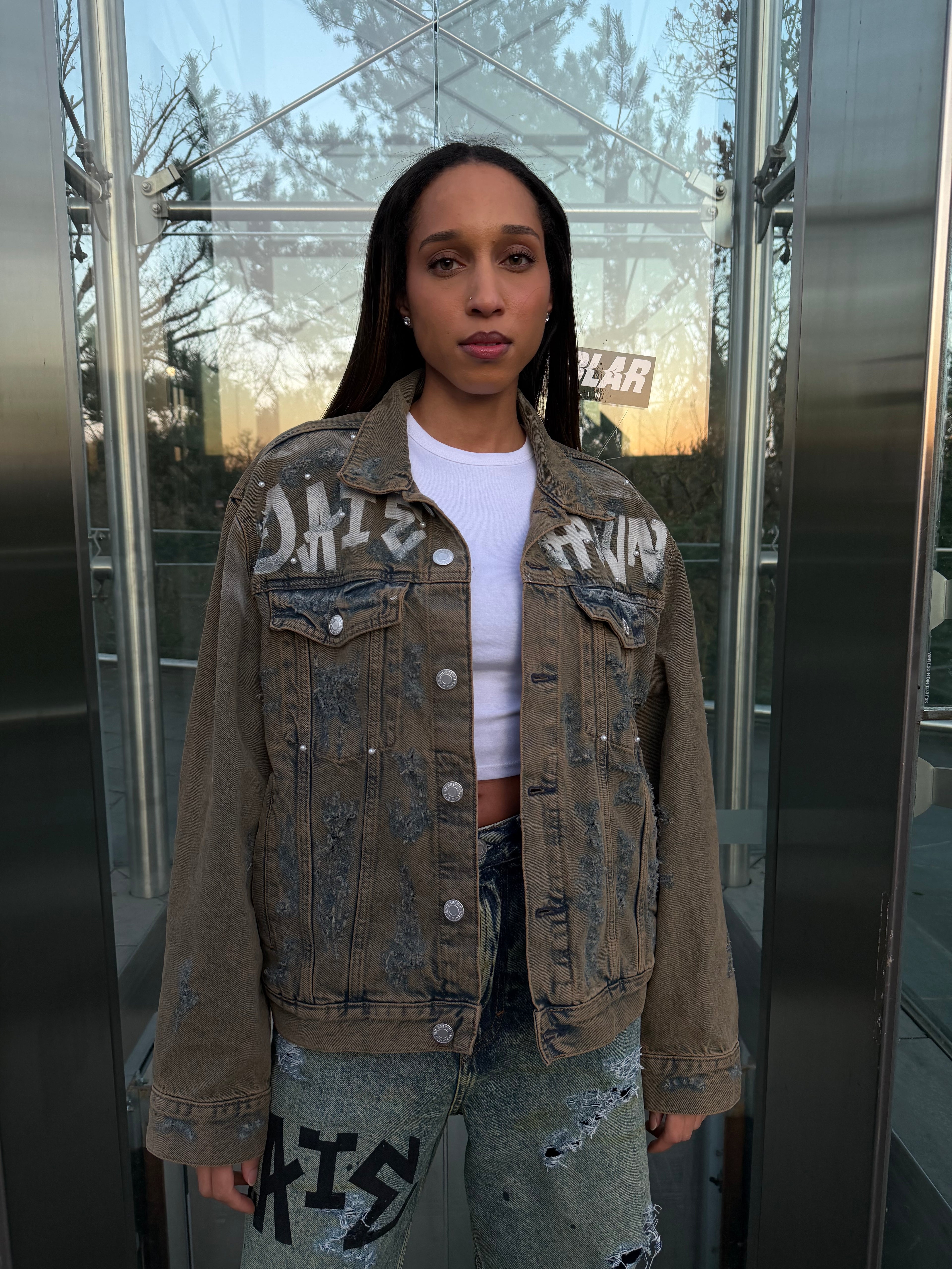 Rust Rebellion Denim Jacket