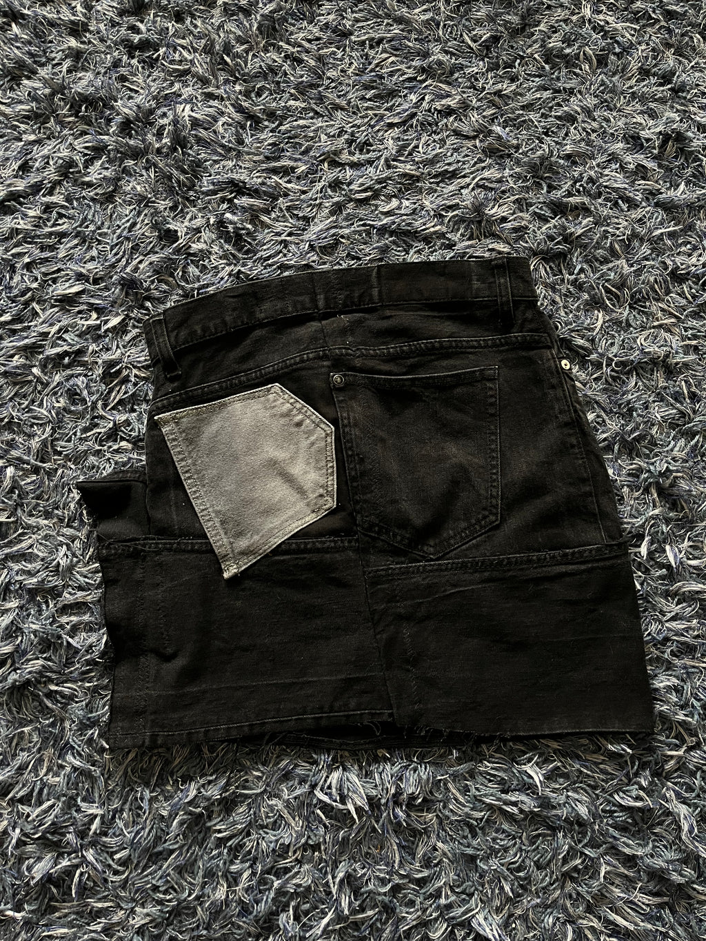 ONE OF ONE STARLIGHT DENIM SKIRT
