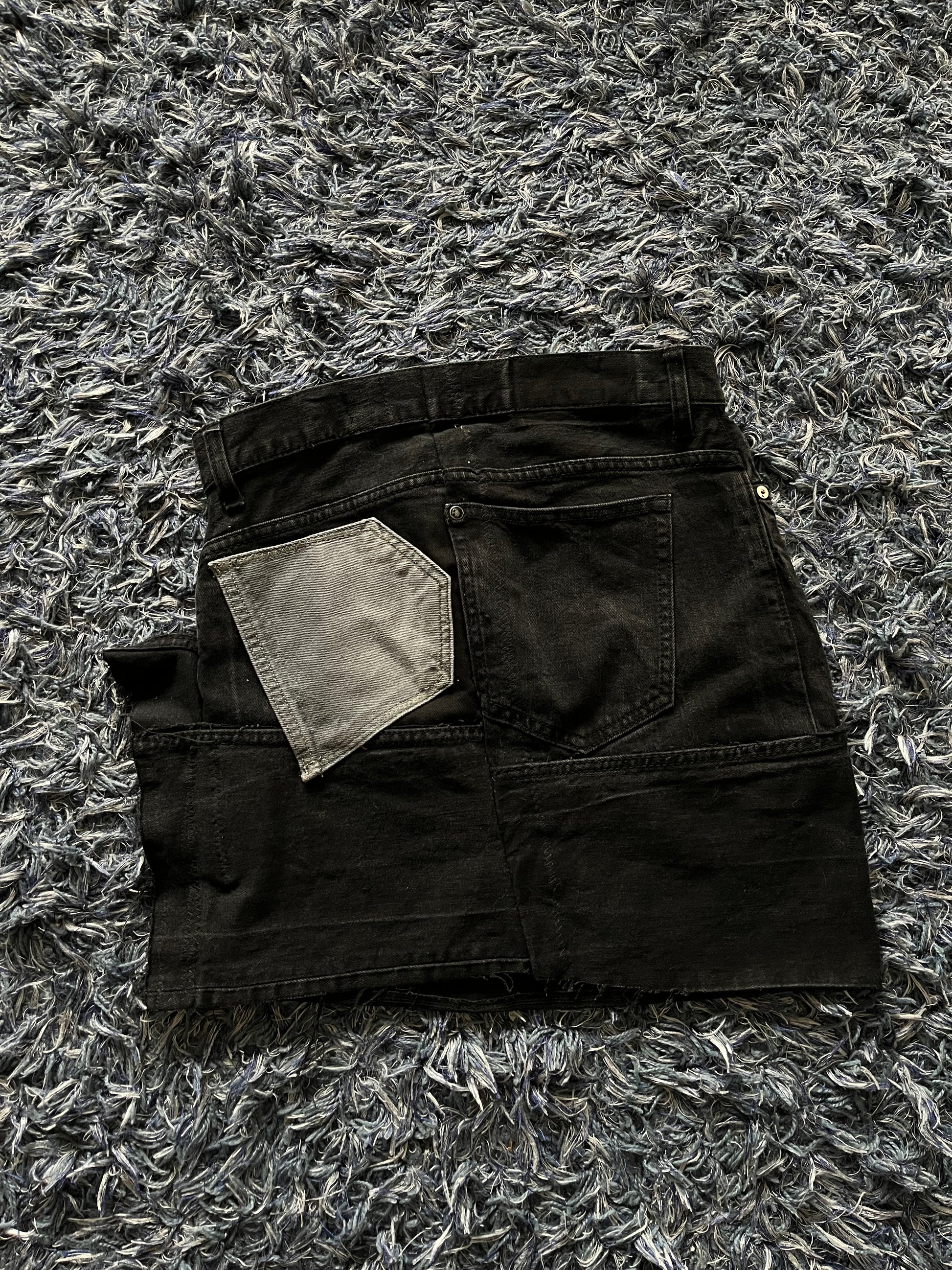 ONE OF ONE STARLIGHT DENIM SKIRT