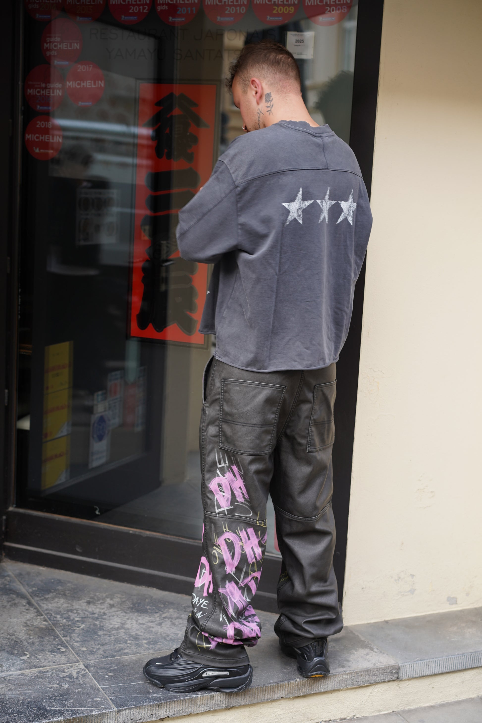 1/1 BROWN LEATHER PANTS