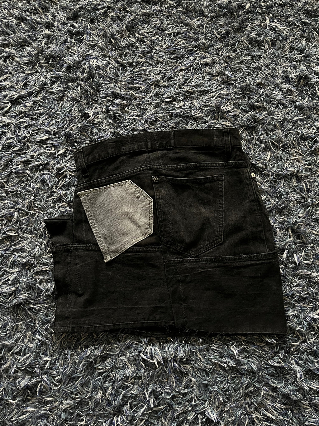 ONE OF ONE STARLIGHT DENIM SKIRT