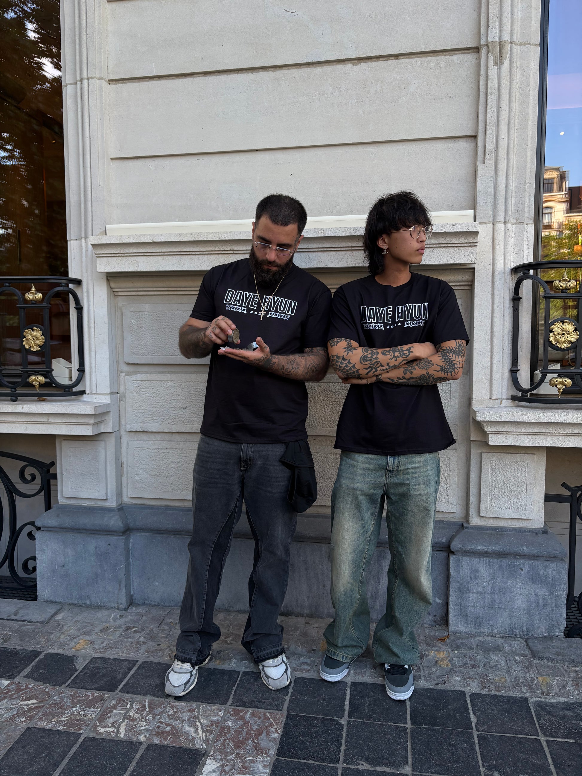 BASIC "DAYE HYUN 2024" BLACK TEE