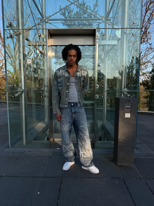 Concrete Denim Pants