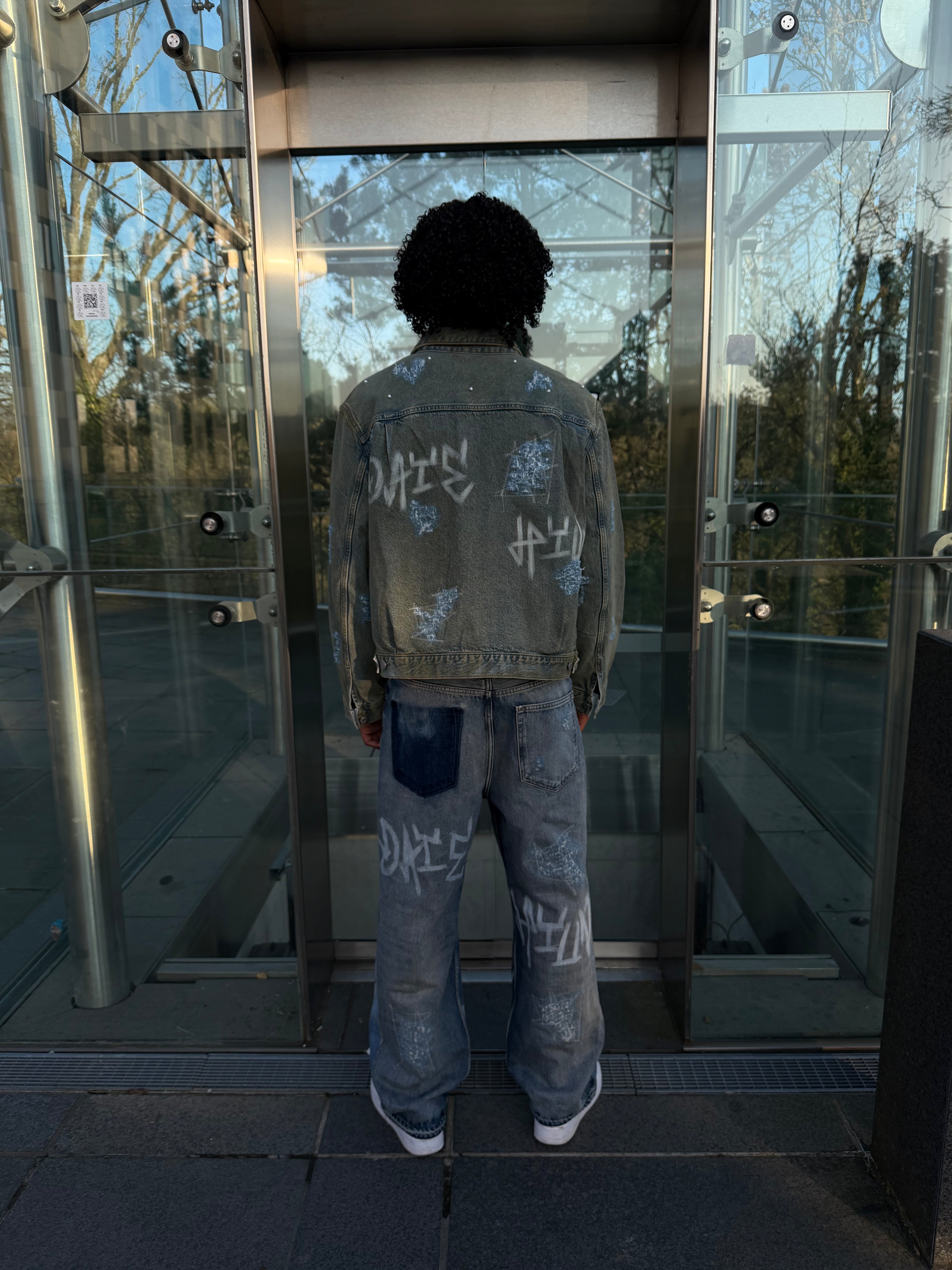 Concrete Denim Pants