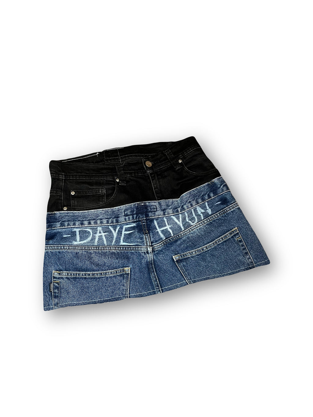 ONE OF ONE NOIR WAVE SKIRT