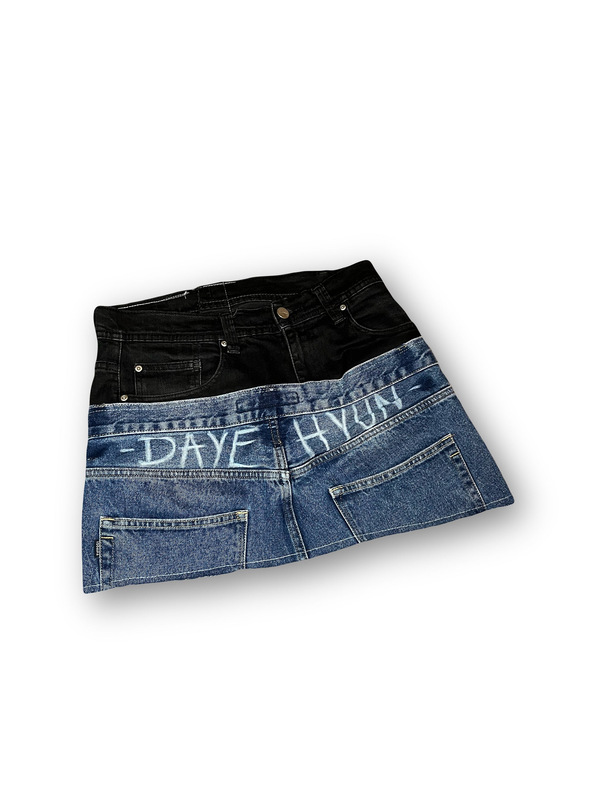 ONE OF ONE NOIR WAVE SKIRT