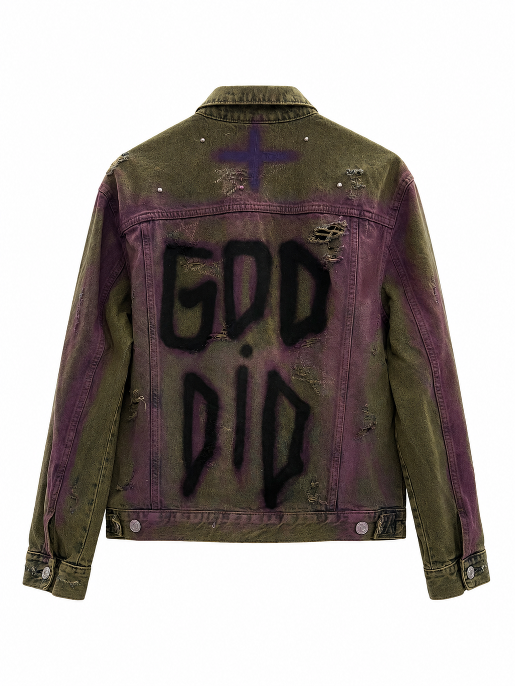 Shadow Script Denim Jacket