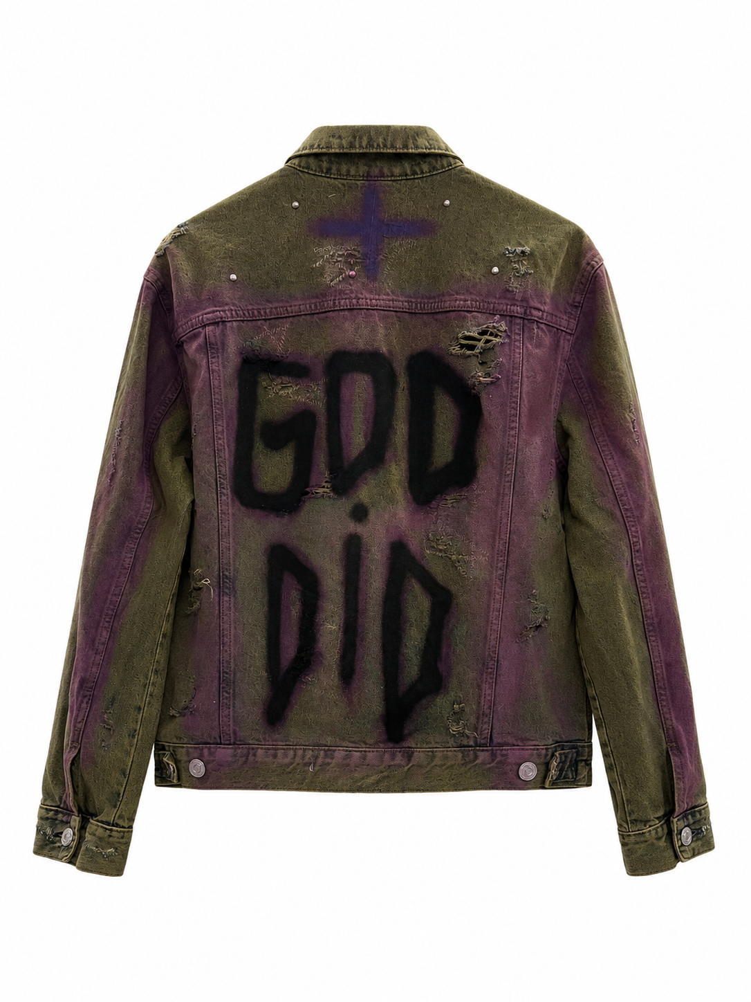 Shadow Script Denim Jacket