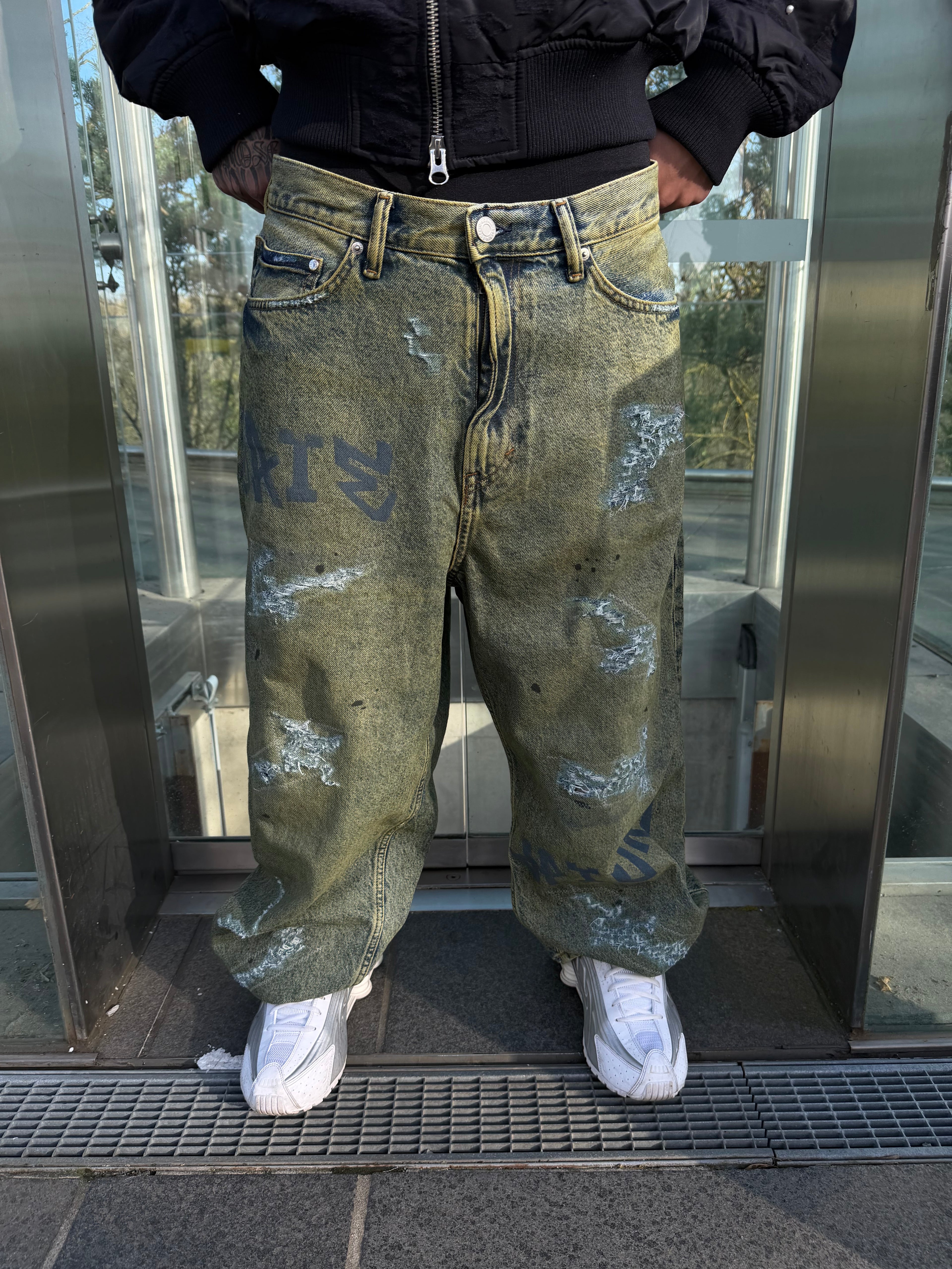 Faded Rebel Denim Pants