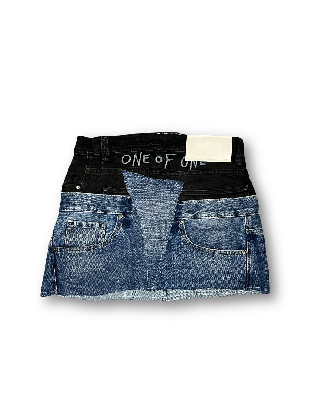 ONE OF ONE NOIR WAVE SKIRT