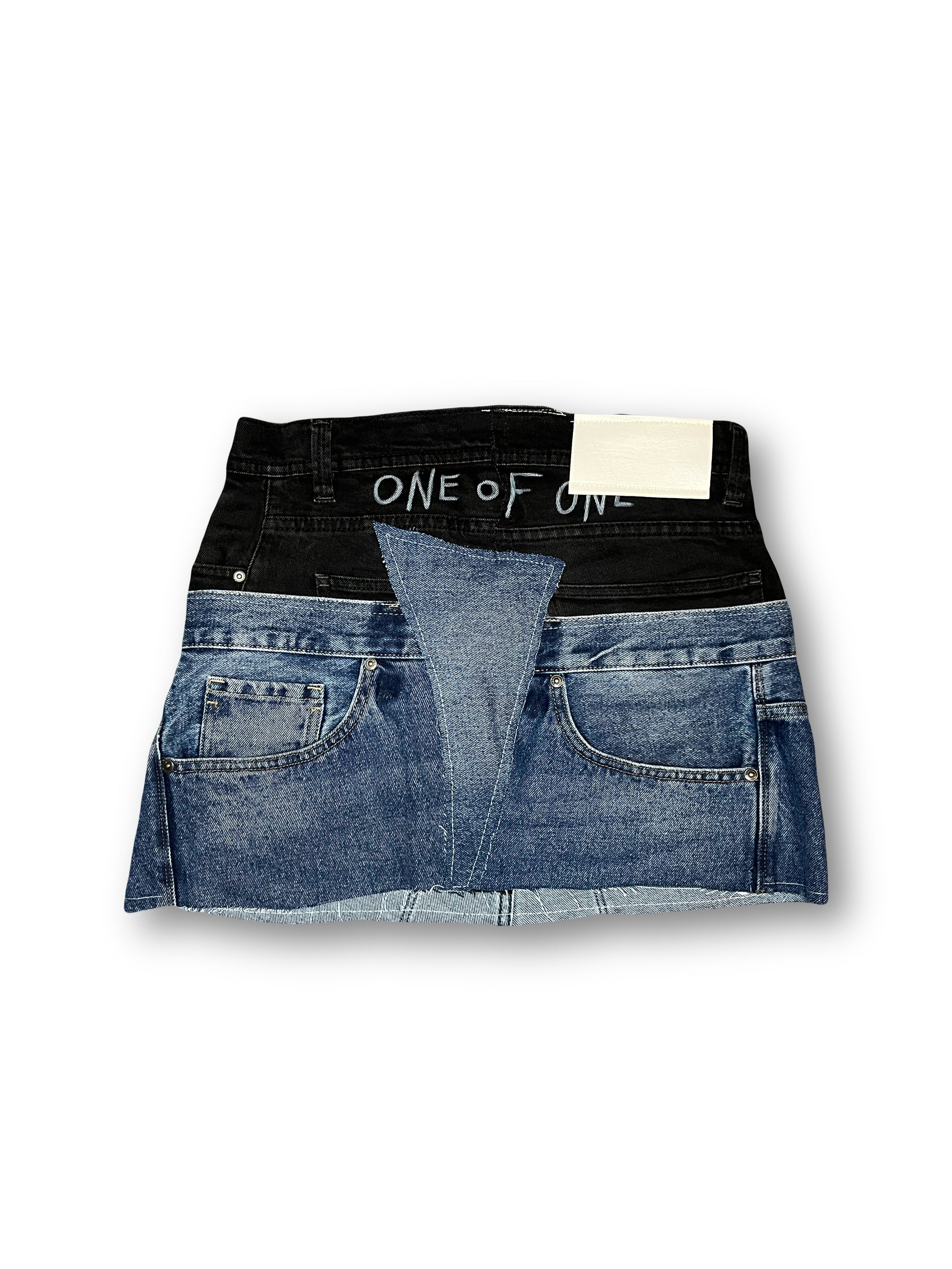 ONE OF ONE NOIR WAVE SKIRT
