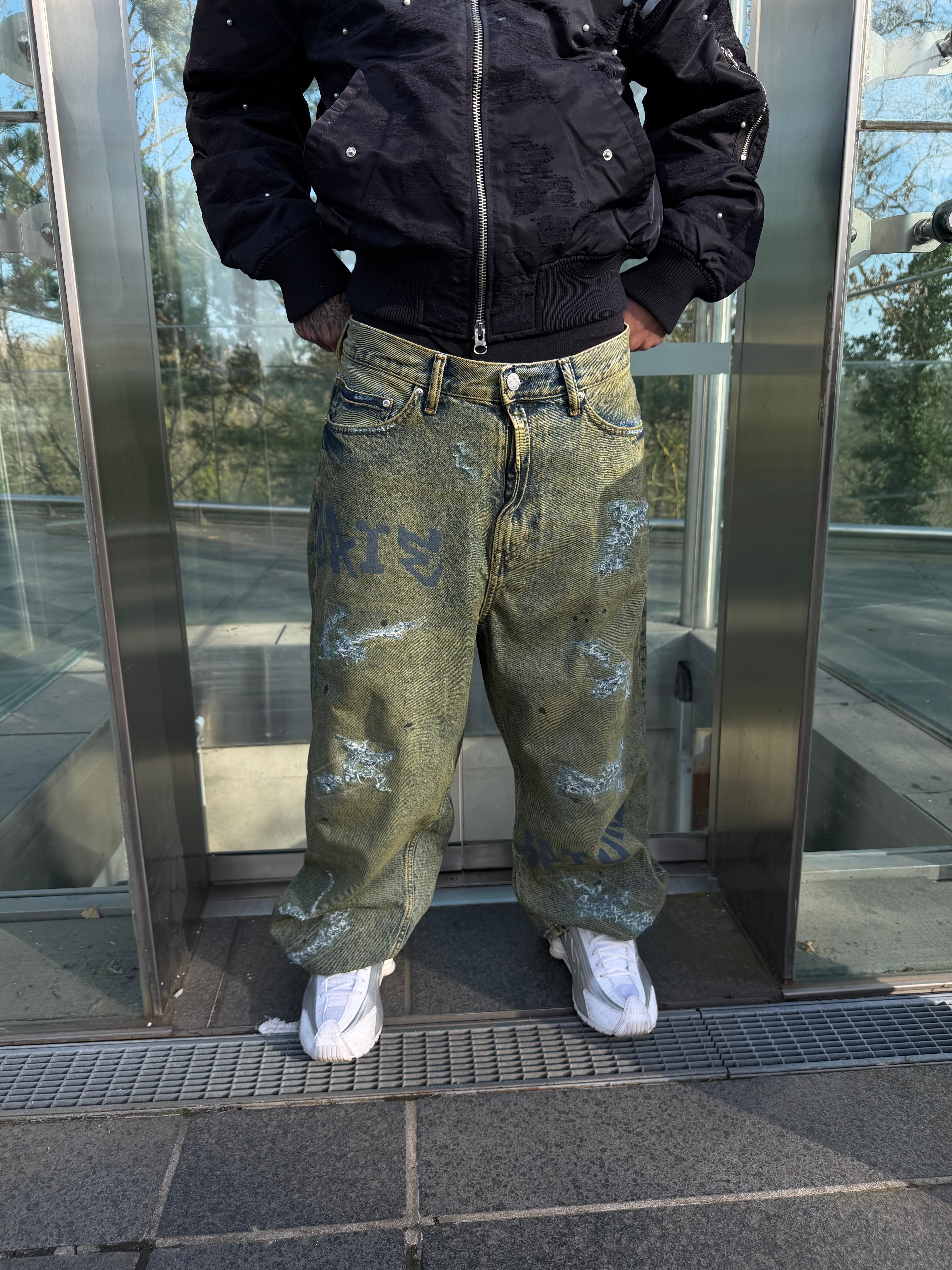 Faded Rebel Denim Pants