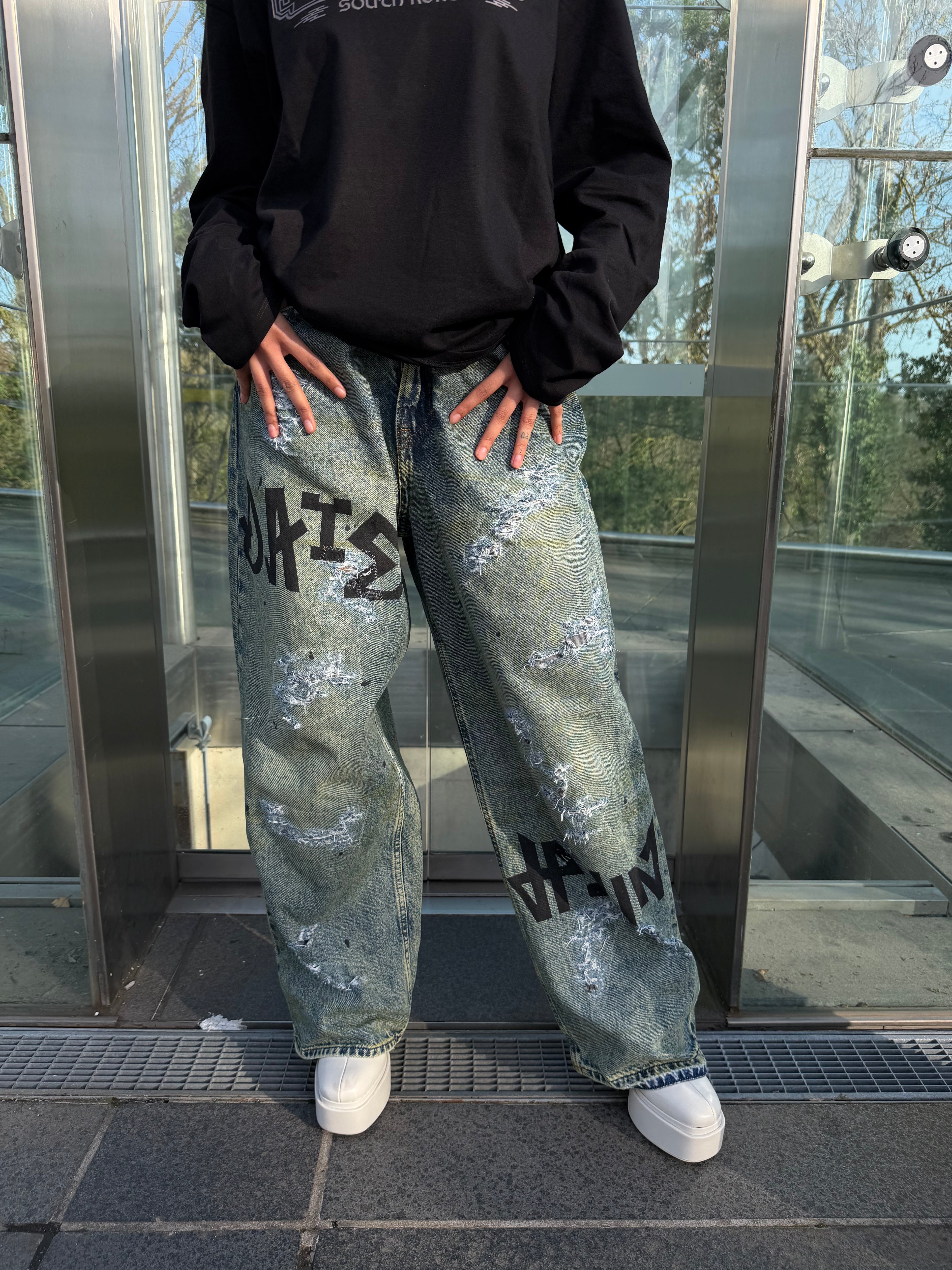 Midnight Graffiti Pants