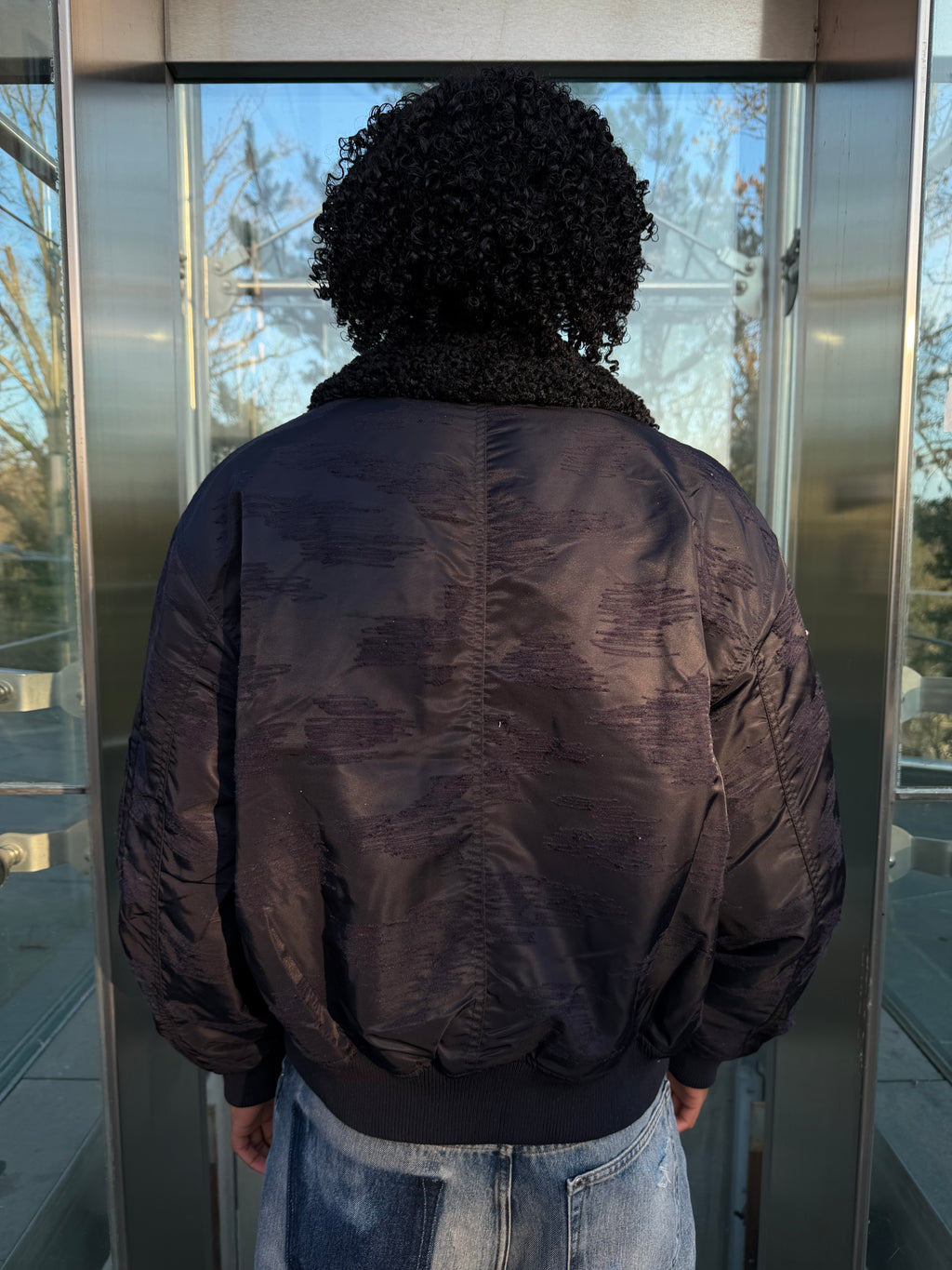 Midnight Rebel Bomber Jacket