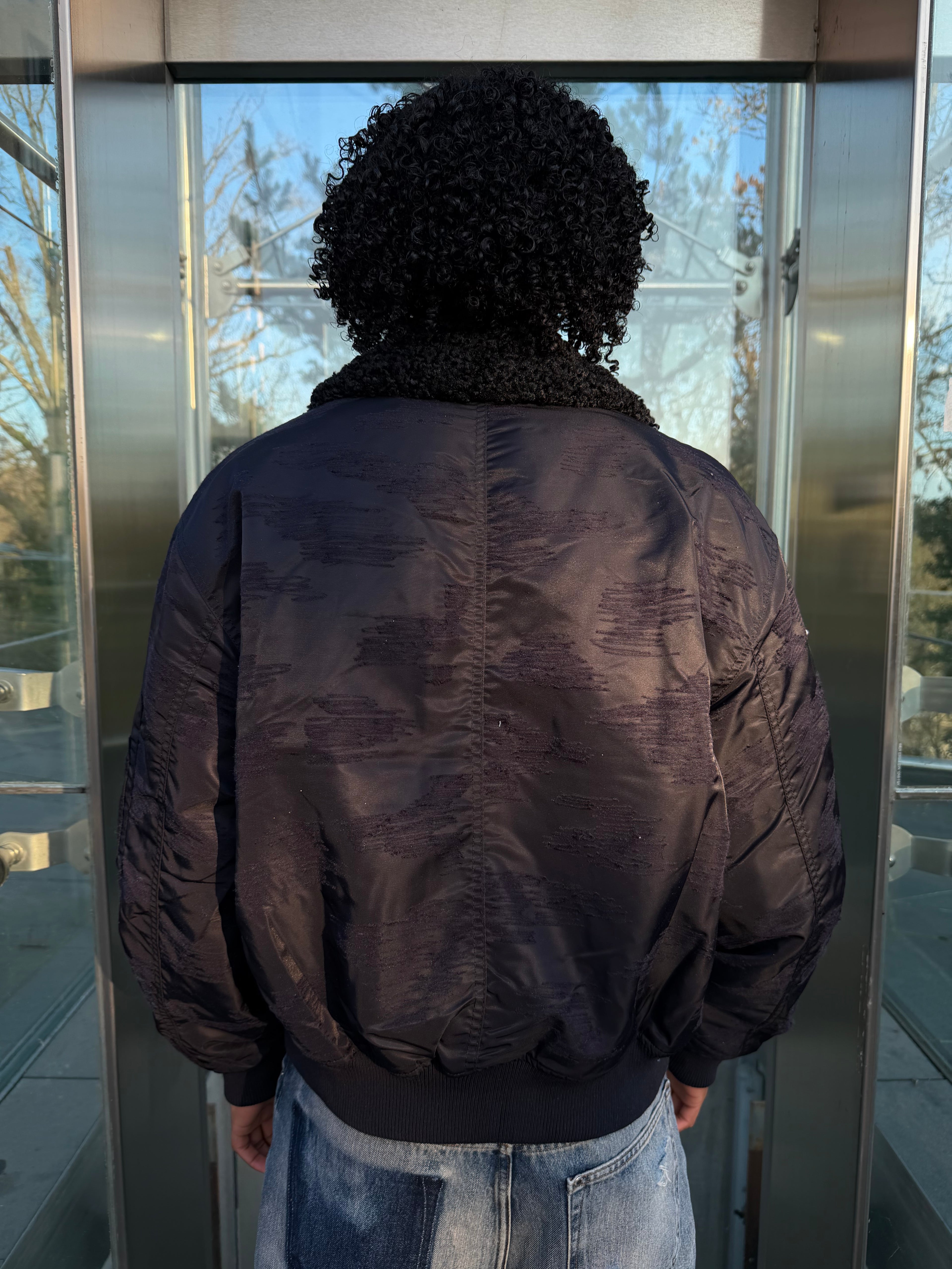 Midnight Rebel Bomber Jacket