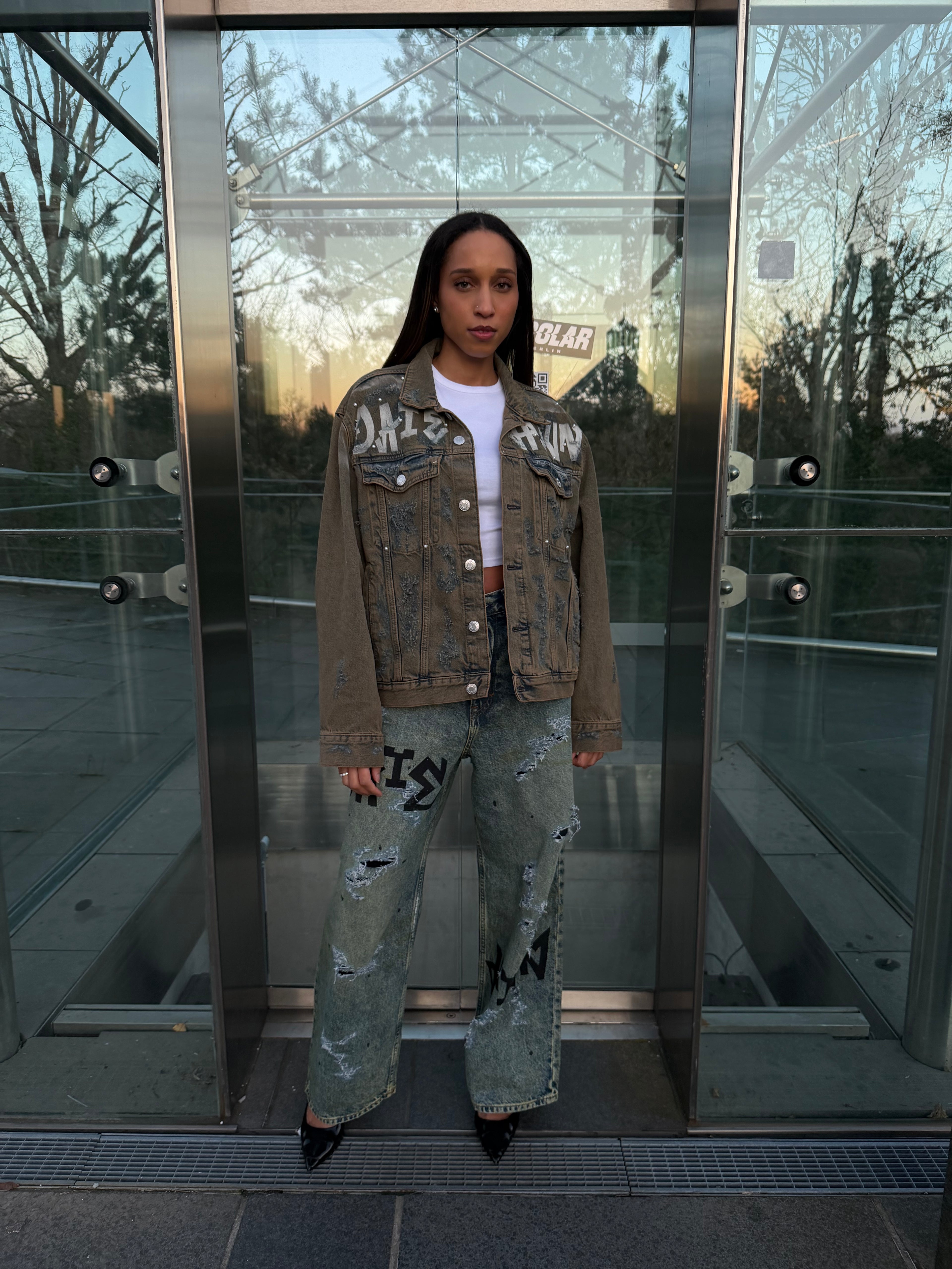 Rust Rebellion Denim Jacket