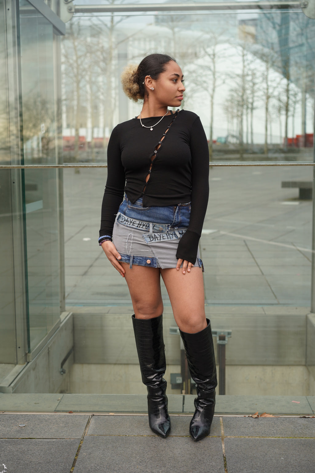 ONE OF ONE SWAY SKIRT