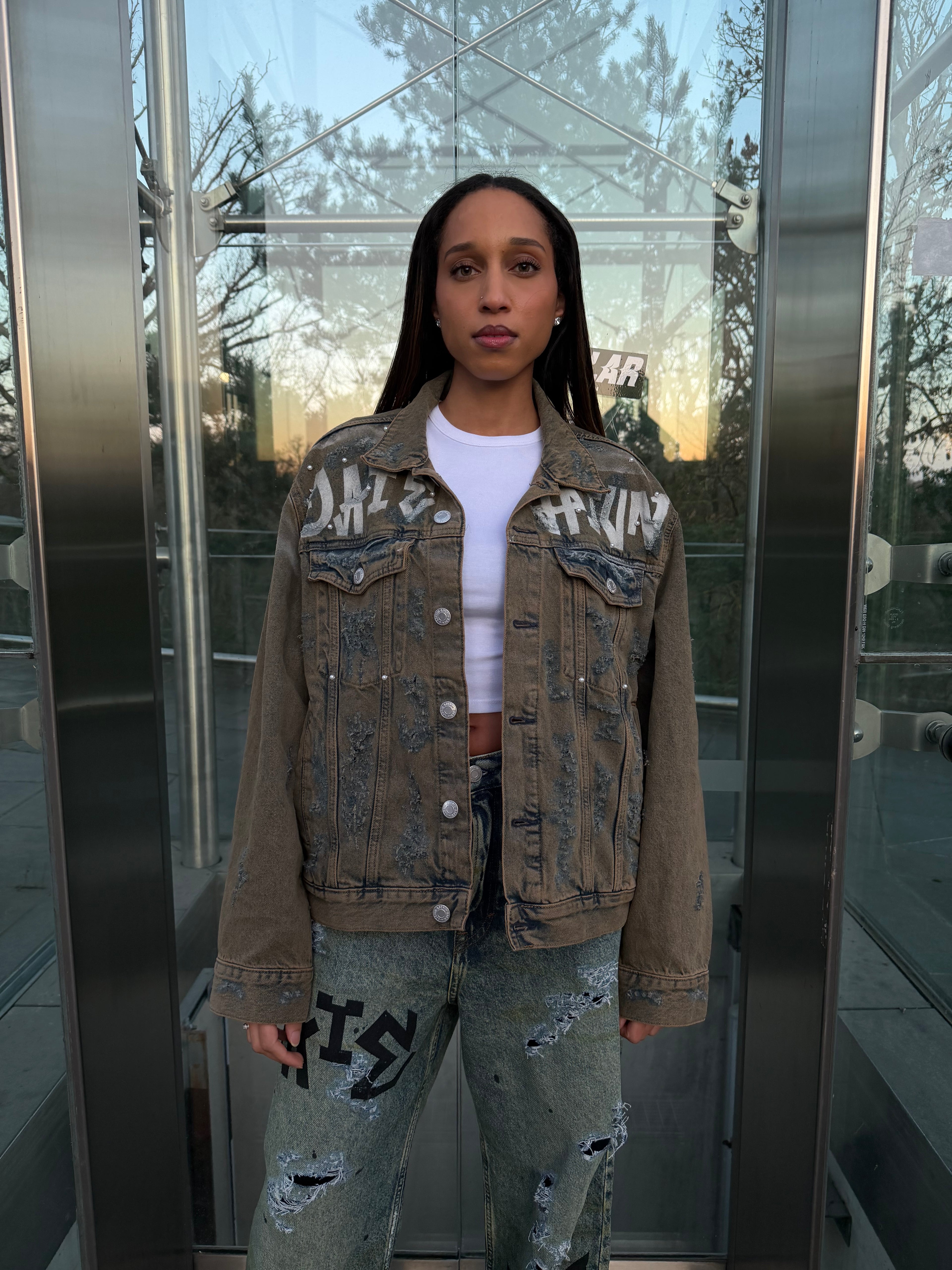 Rust Rebellion Denim Jacket