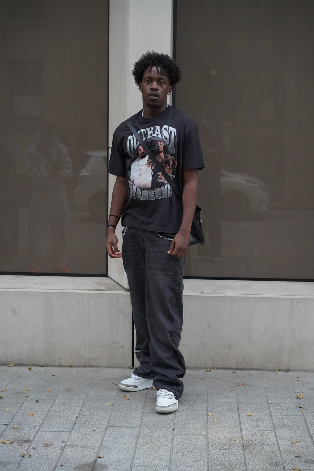 ONE OF ONE FLARED CRYSTAL DENIM