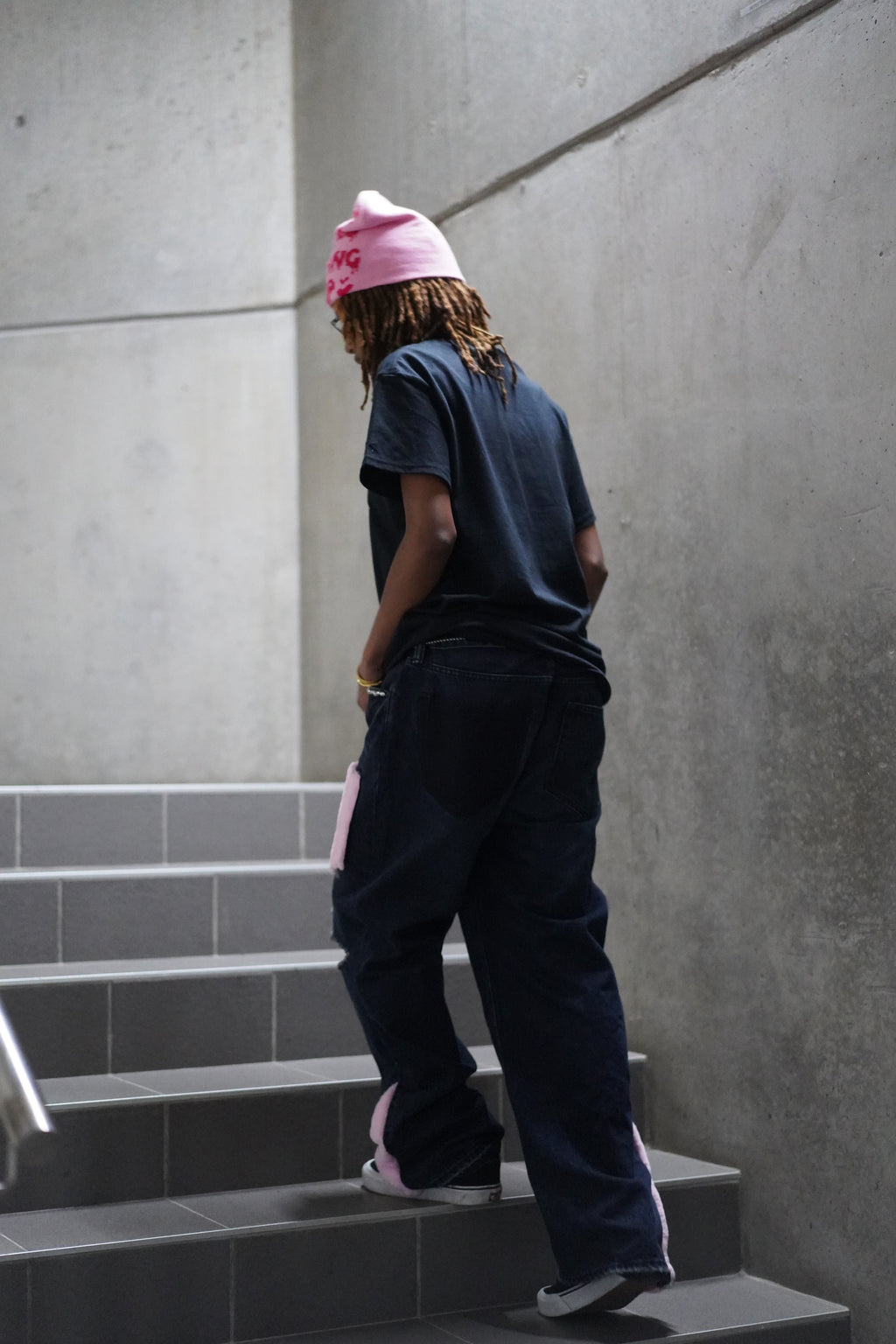 ONE OF ONE COTTON CANDY X CRYSTAL DENIM