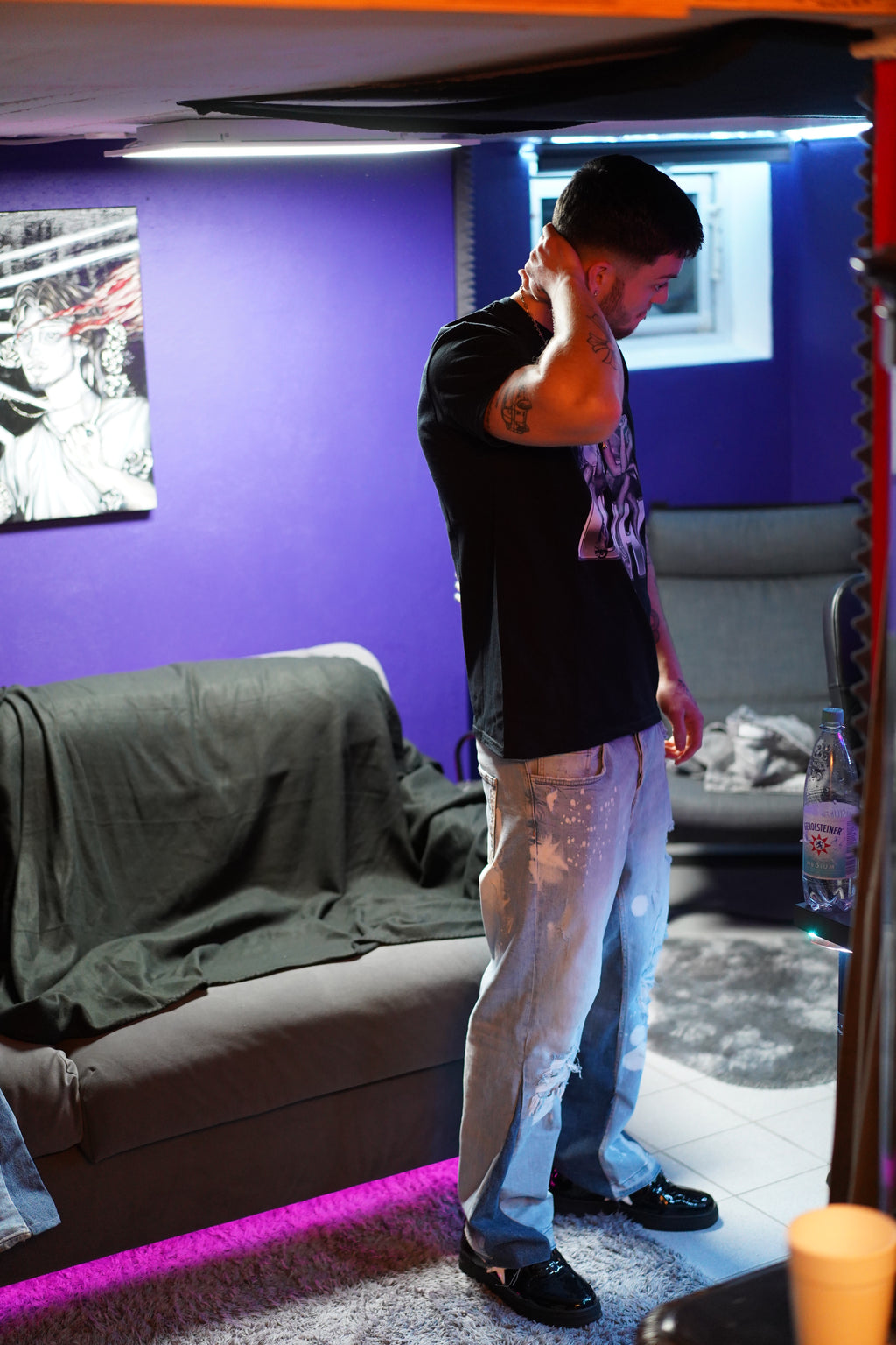 ONE OF ONE ECLIPSE BLEACH JEANS