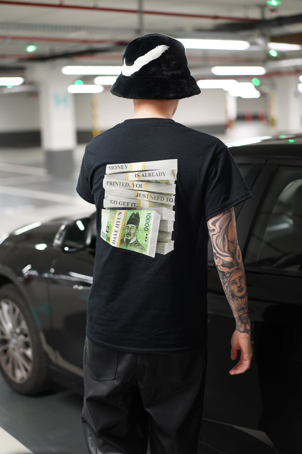 KOREAN WON STACK TEE (pre-order)