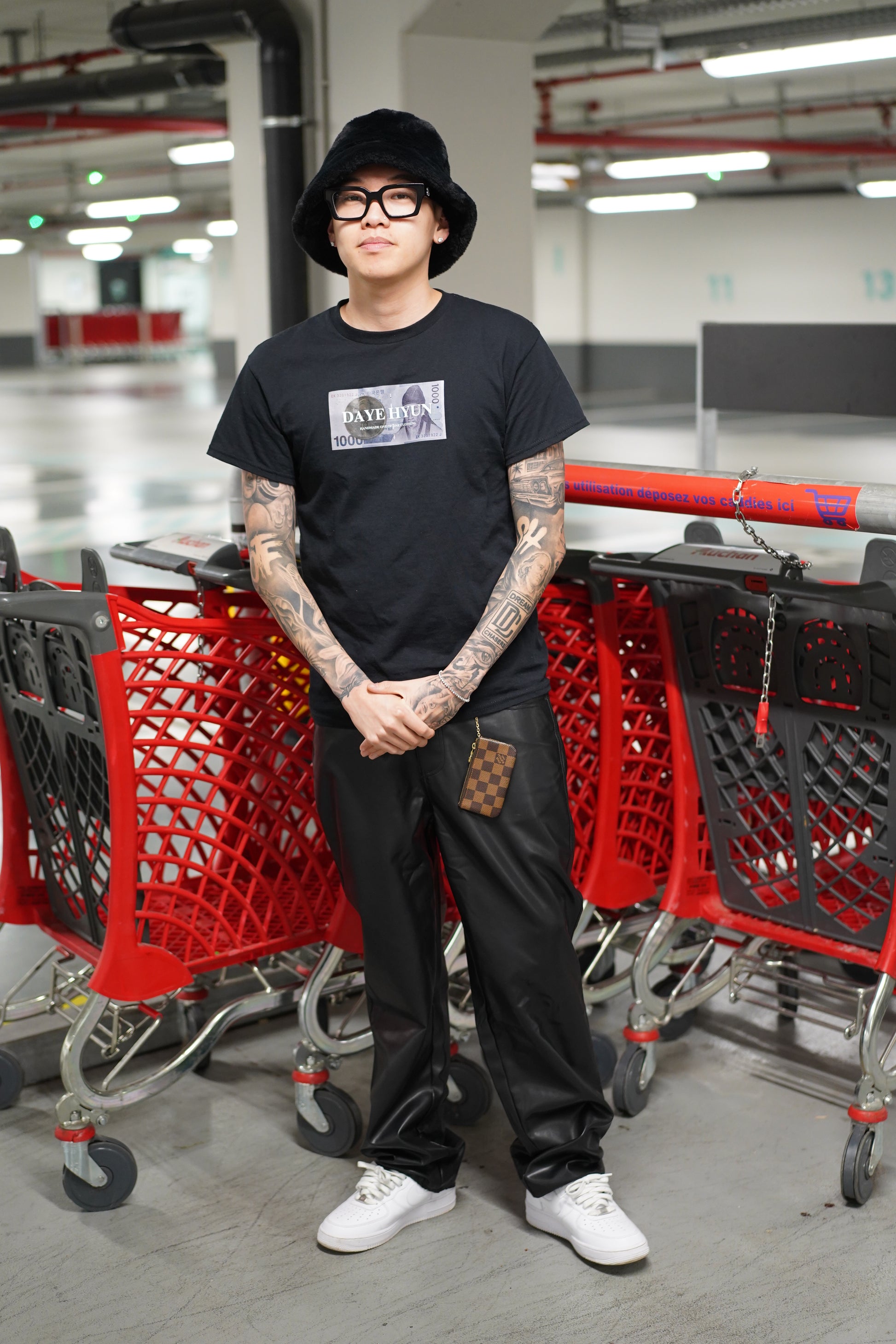 KOREAN WON FRONT PRINT TEE (pre-order)
