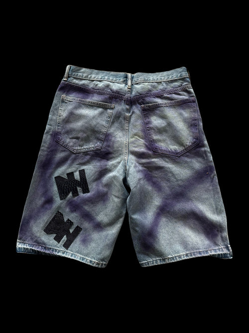 1/1 MAUVE DENIM SHORTS