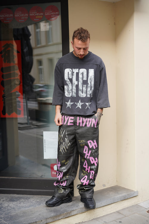 1/1 BROWN LEATHER PANTS