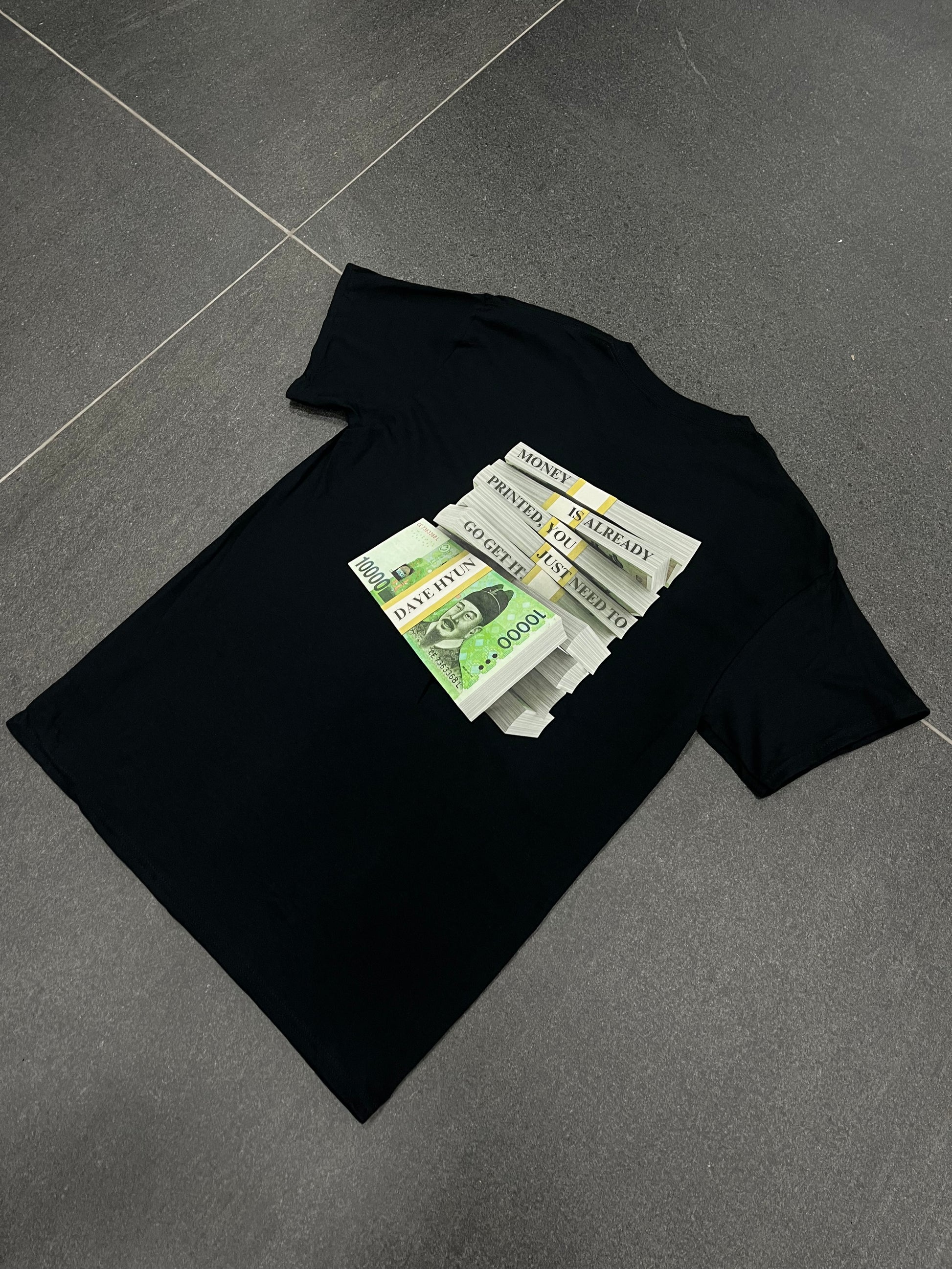 KOREAN WON STACK TEE (pre-order)