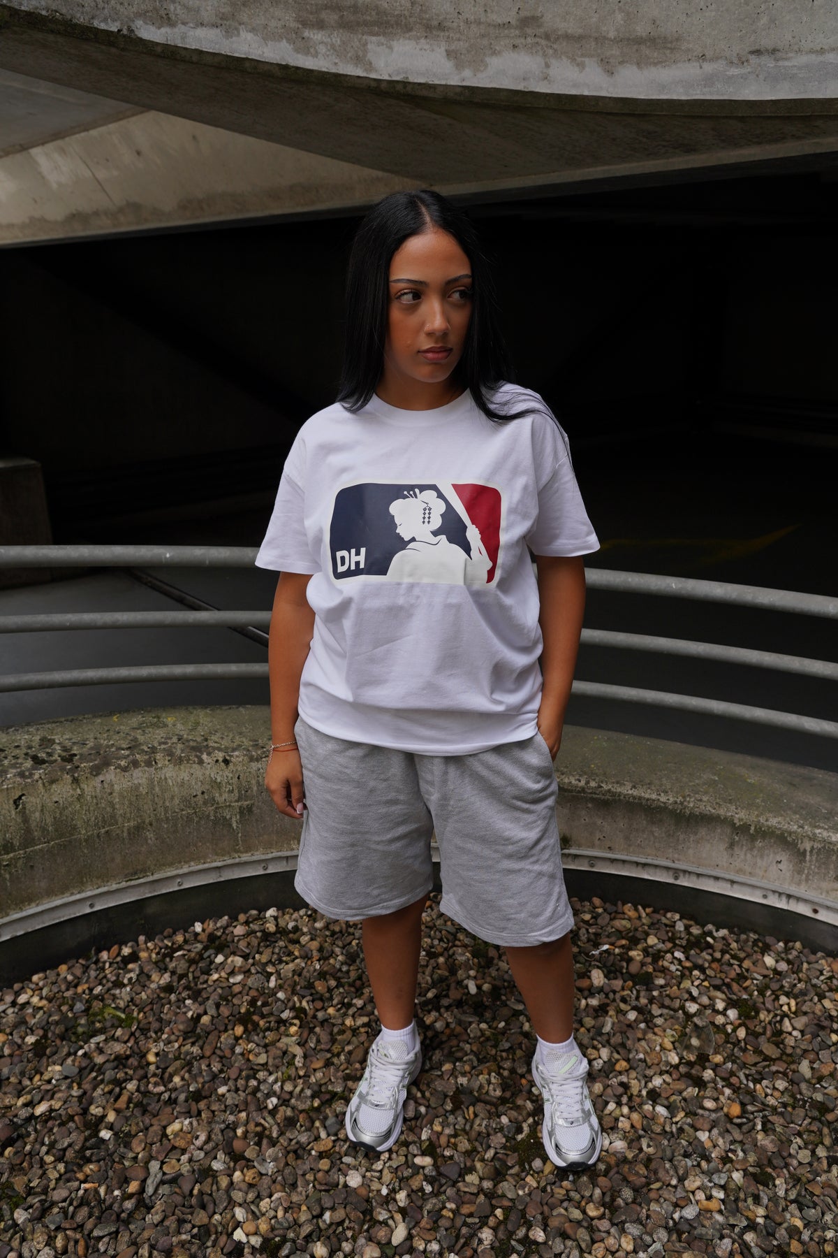 Daye Hyun Emblem White Tee (pre-order)