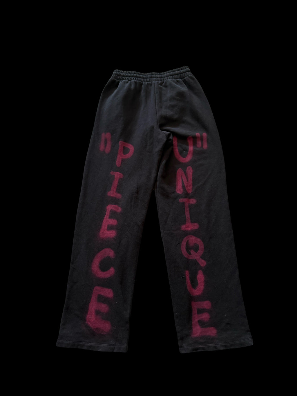 PINK "NOT 4 SALE" GRAFFITI JOGGER 1/1