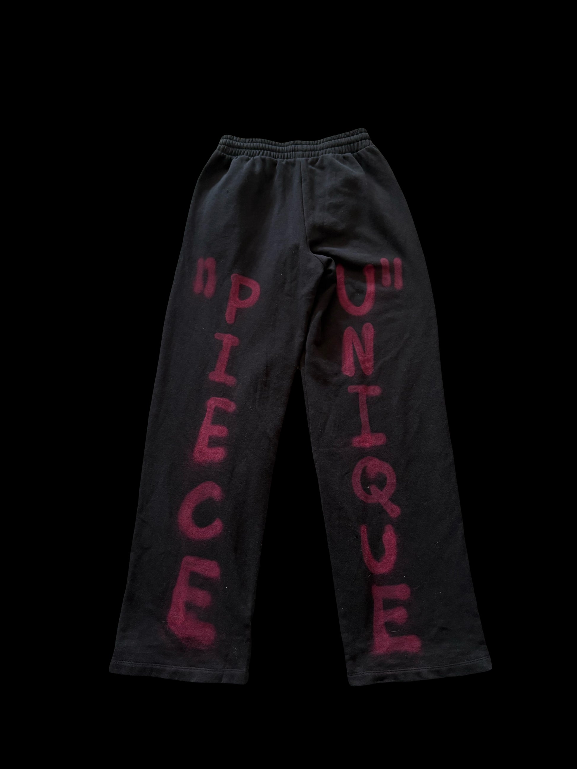 PINK "NOT 4 SALE" GRAFFITI JOGGER 1/1