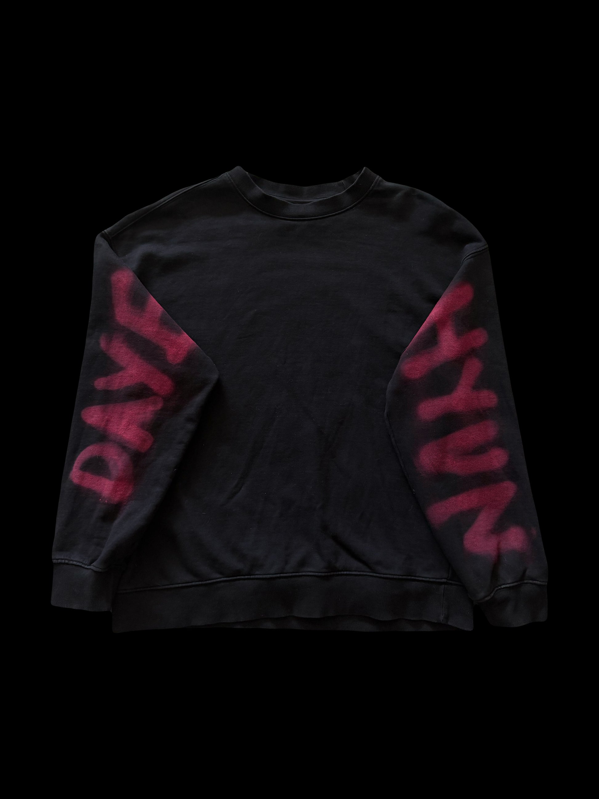 PINK "NOT 4 SALE" GRAFFITI LONGSLEEVE 1/1