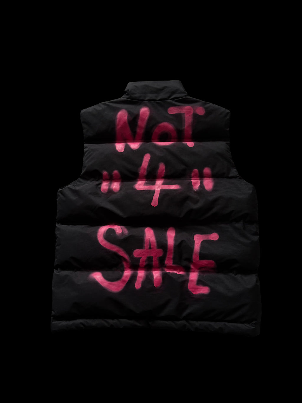 PINK "NOT 4 SALE" GRAFFITI VESTE 1/1