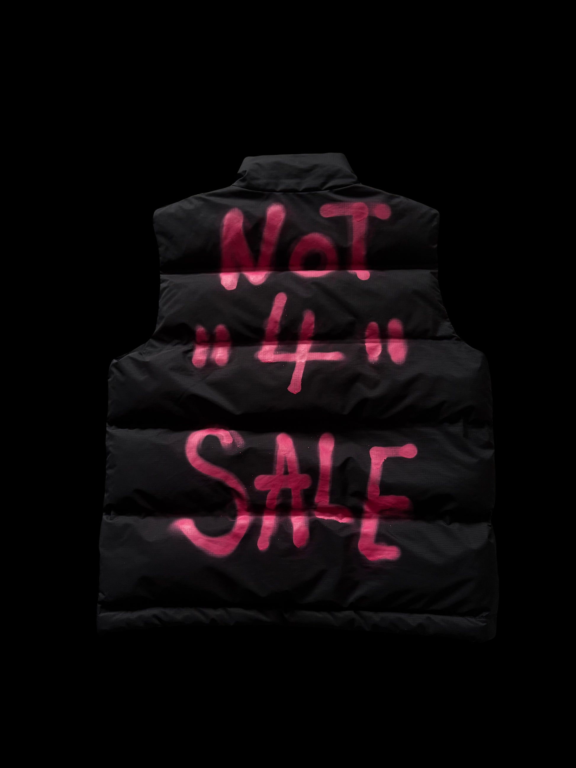 PINK "NOT 4 SALE" GRAFFITI VESTE 1/1