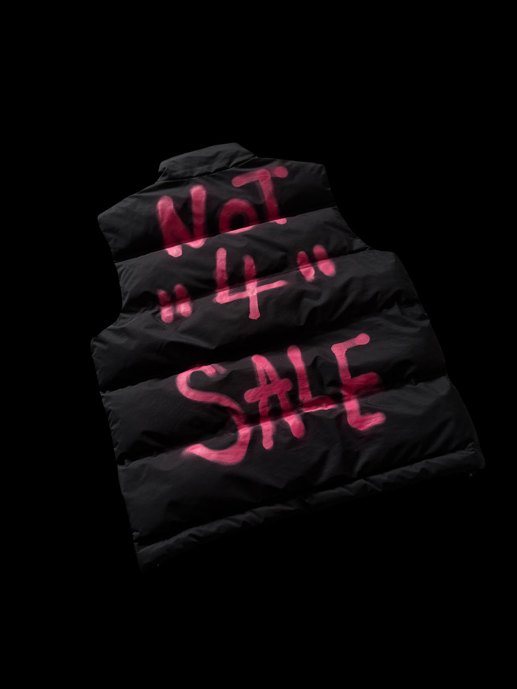 PINK "NOT 4 SALE" GRAFFITI VESTE 1/1