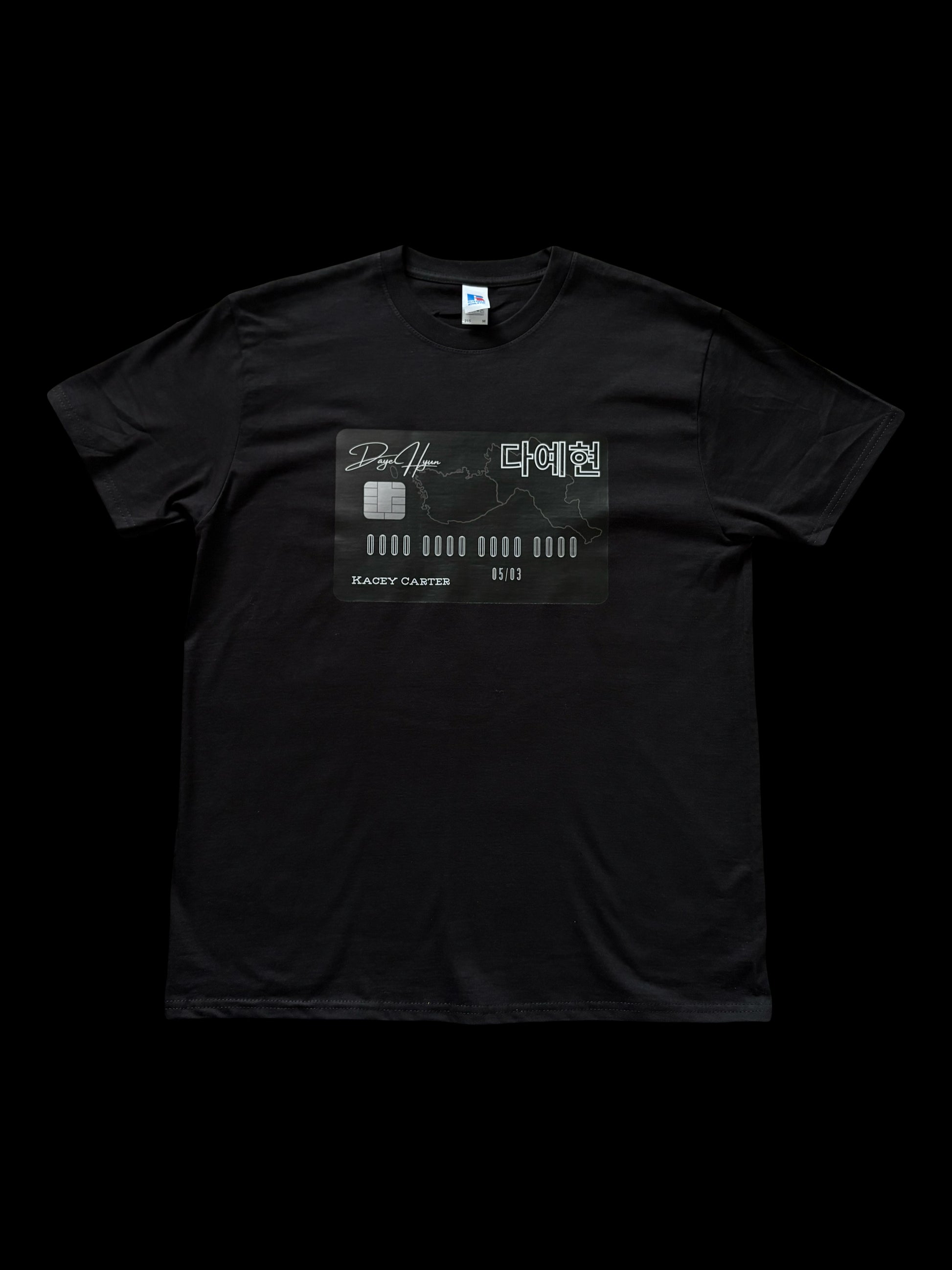 BLACK "BLACK CARD" TEE
