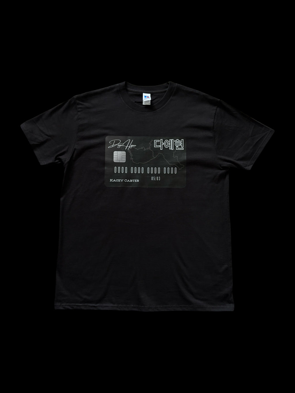 BLACK "BLACK CARD" TEE