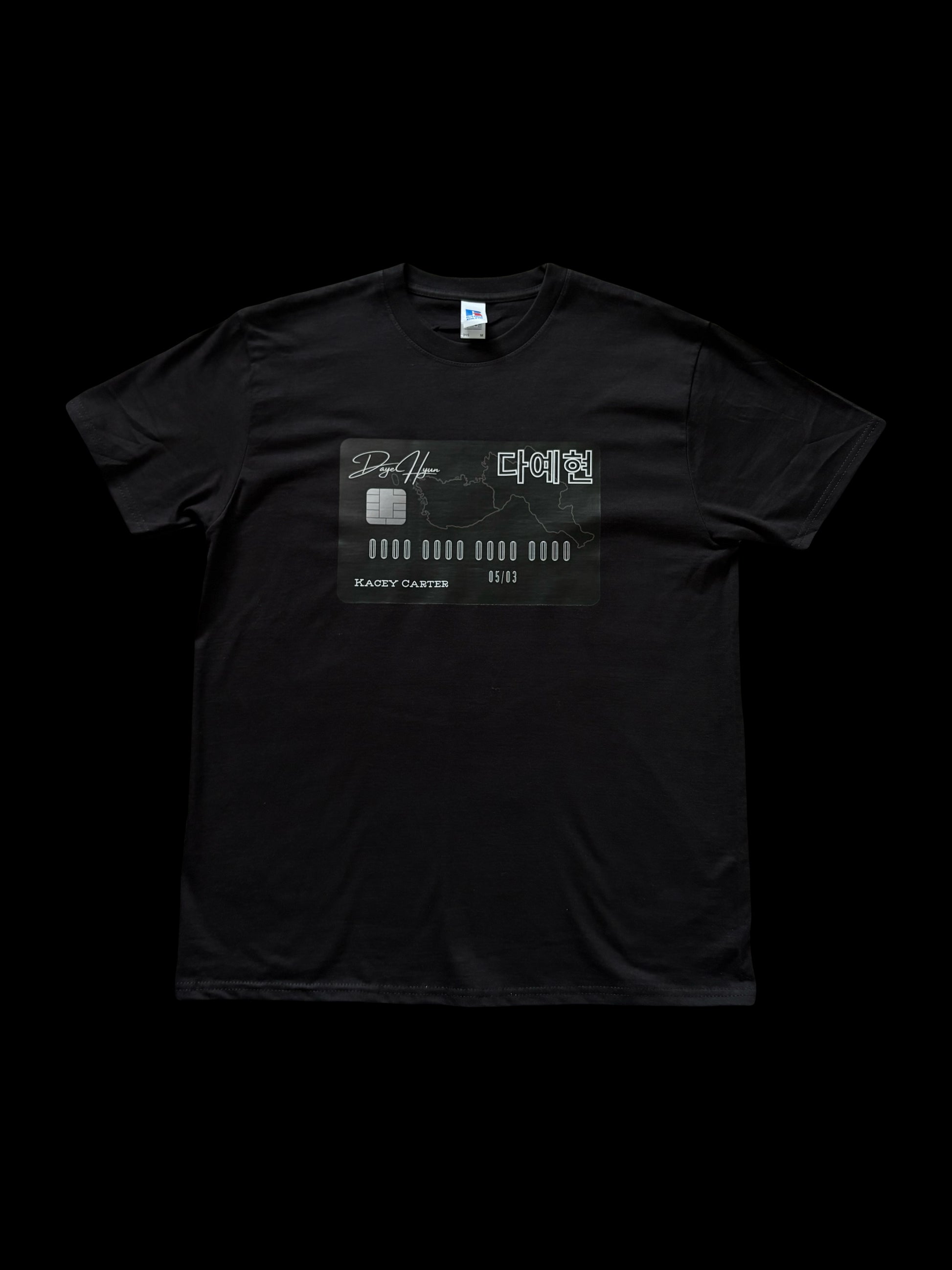 BLACK "BLACK CARD" TEE