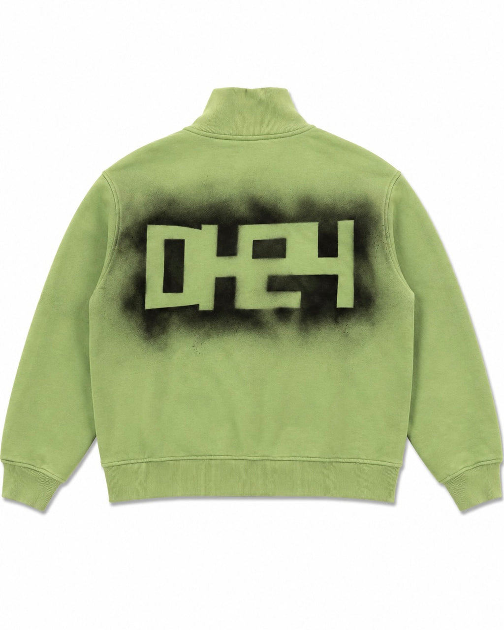 "DH24" Relaxed Fit Boxy Green Track Jacket