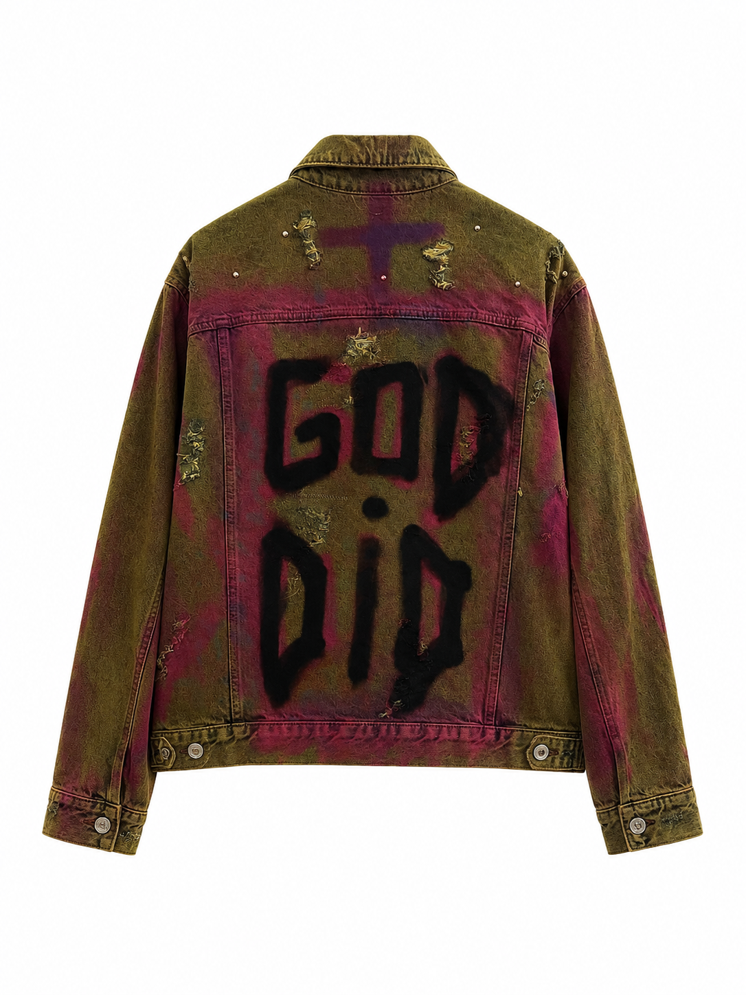 Broken Script Denim Jacket