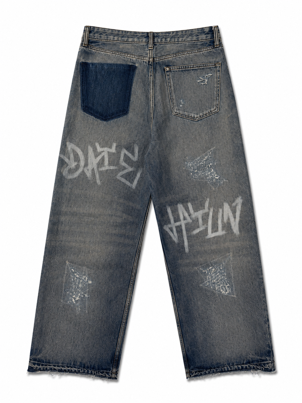 Concrete Denim Pants