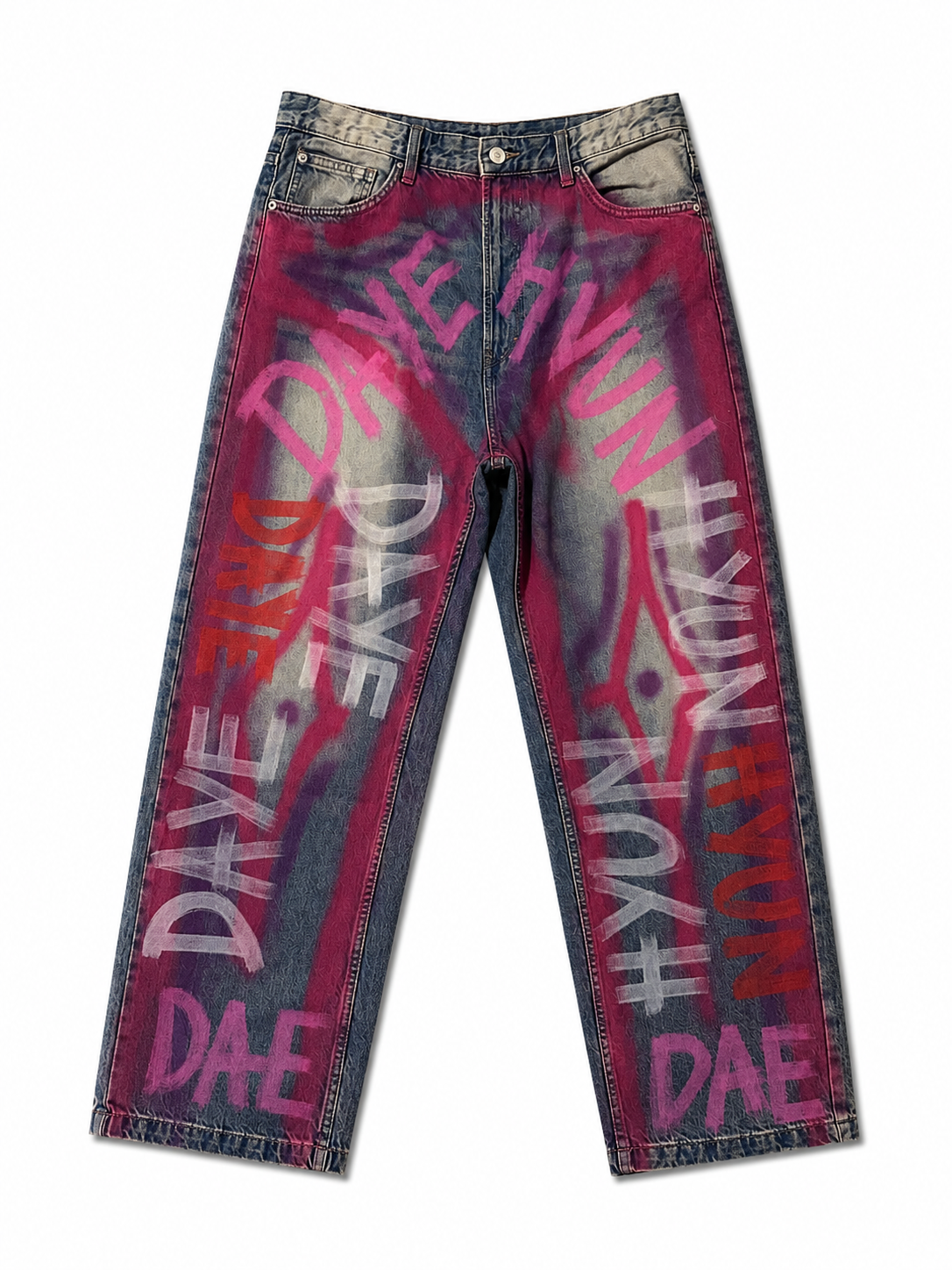 Rebell Graffiti Denim Pants
