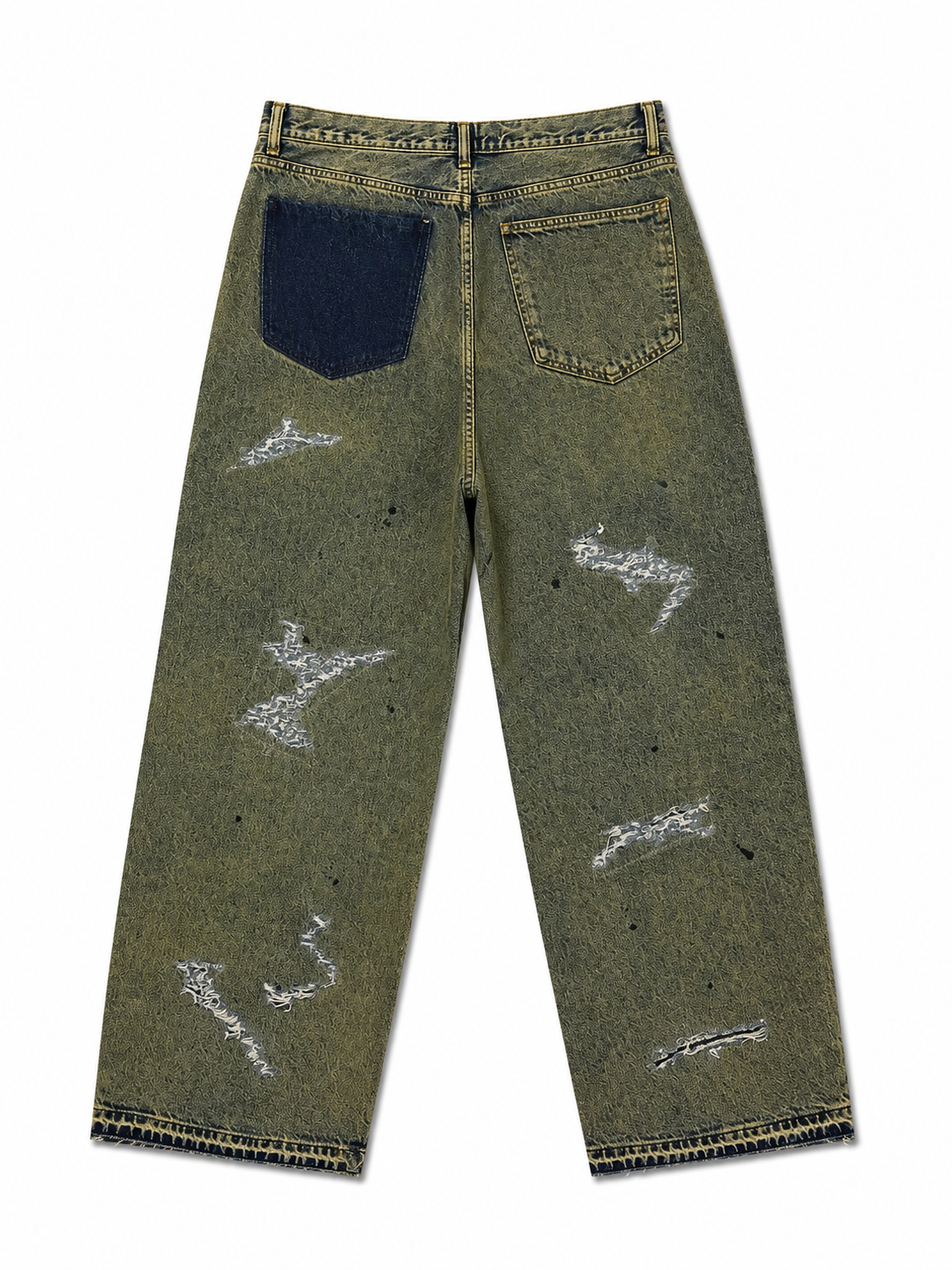 Faded Rebel Denim Pants